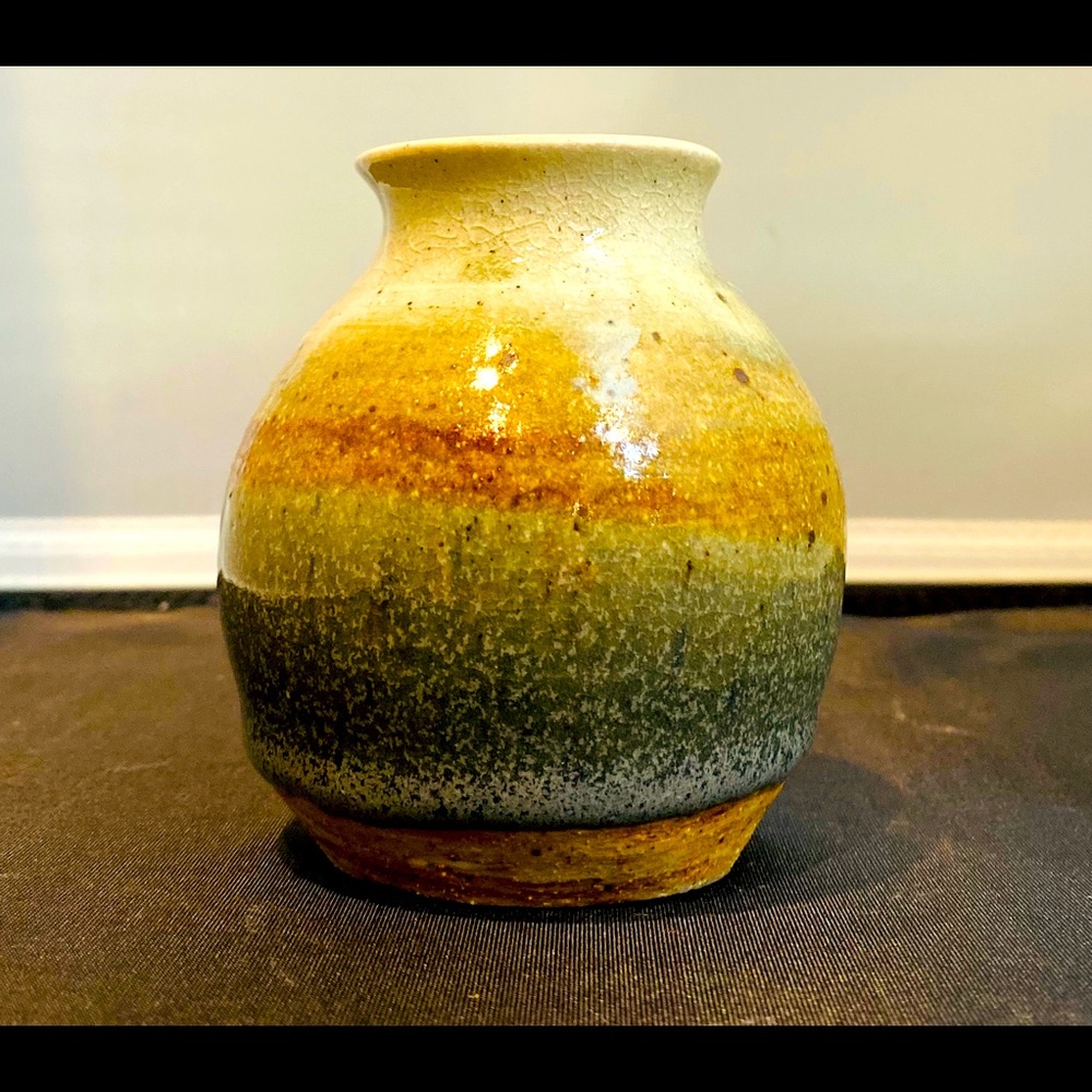 Small Vintage Hand Made Vase